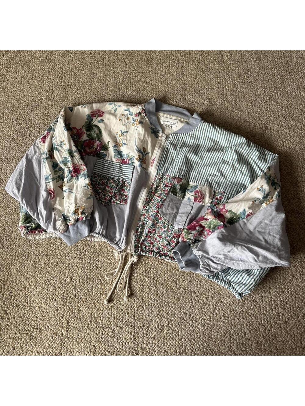 adorable vintage bomber jacket